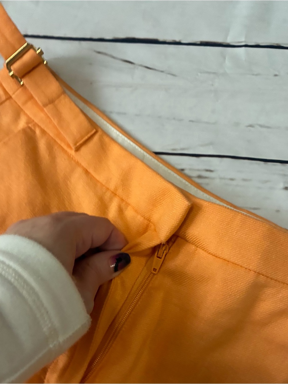 JCrew Orange work pants - Picture 3 of 7
